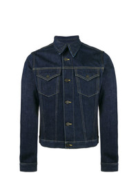 Мужская темно-синяя джинсовая куртка от Calvin Klein 205W39nyc