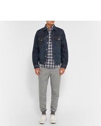 Мужская темно-синяя джинсовая куртка от J.Crew