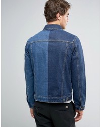 Мужская темно-синяя джинсовая куртка от Asos