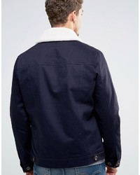 Мужская темно-синяя джинсовая куртка от Esprit