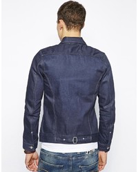 Мужская темно-синяя джинсовая куртка от G Star