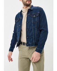 Мужская темно-синяя джинсовая куртка от Gap