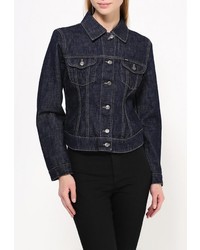 Женская темно-синяя джинсовая куртка от Gas