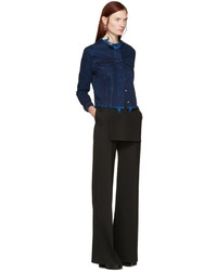 Женская темно-синяя джинсовая куртка от MARQUES ALMEIDA