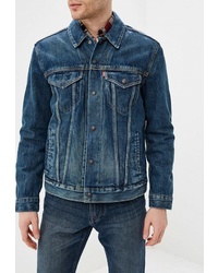 Мужская темно-синяя джинсовая куртка от Levi's