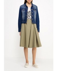 Женская темно-синяя джинсовая куртка от Mavi