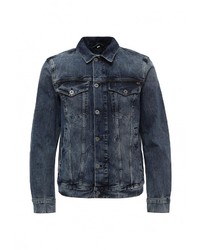 Мужская темно-синяя джинсовая куртка от Mustang