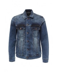 Мужская темно-синяя джинсовая куртка от Mustang