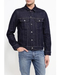 Мужская темно-синяя джинсовая куртка от Mustang