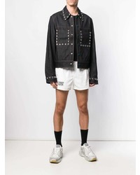 Мужская темно-синяя джинсовая куртка от Acne Studios