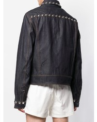 Мужская темно-синяя джинсовая куртка от Acne Studios