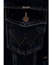 Мужская темно-синяя джинсовая куртка от Wrangler