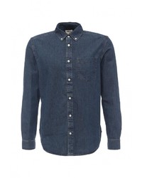 Мужская темно-синяя джинсовая рубашка от Gap