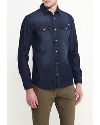 Мужская темно-синяя джинсовая рубашка от Jack &amp; Jones