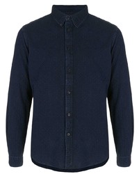 Мужская темно-синяя джинсовая рубашка от Levi's Made & Crafted