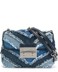 Женская темно-синяя джинсовая сумка от MICHAEL Michael Kors