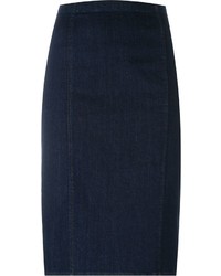 Темно-синяя джинсовая юбка-карандаш от Polo Ralph Lauren