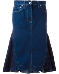 Темно-синяя джинсовая юбка от Sacai