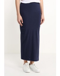 Темно-синяя длинная юбка от Noisy May