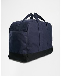 Мужская темно-синяя дорожная сумка из плотной ткани от SANDQVIST
