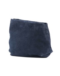 Темно-синяя замшевая сумка через плечо от Marsèll