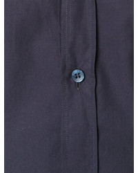 Мужская темно-синяя классическая рубашка от Dolce & Gabbana