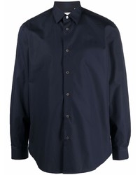 Мужская темно-синяя классическая рубашка от Paul Smith