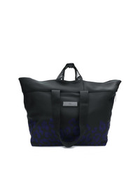 Женская темно-синяя кожаная спортивная сумка от adidas by Stella McCartney
