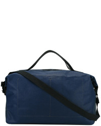 Женская темно-синяя кожаная спортивная сумка от Ally Capellino