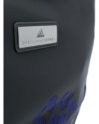 Женская темно-синяя кожаная спортивная сумка от adidas by Stella McCartney