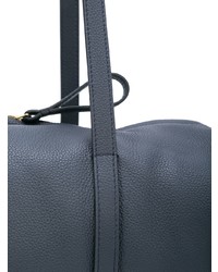 Женская темно-синяя кожаная спортивная сумка от Mansur Gavriel