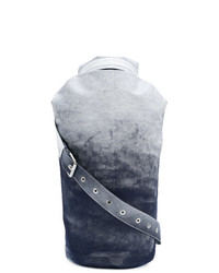 Темно-синяя кожаная сумка-мешок от Alyx