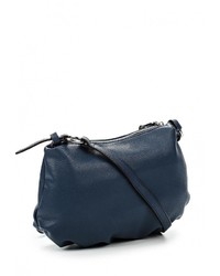 Темно-синяя кожаная сумка через плечо от Bata