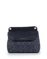 Темно-синяя кожаная сумка через плечо от Pimobetti