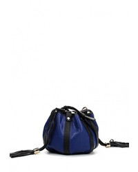 Темно-синяя кожаная сумка через плечо от See by Chloe