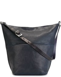 Женская темно-синяя кожаная сумка от Ally Capellino