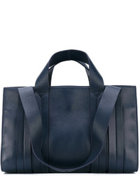 Женская темно-синяя кожаная сумка от Corto Moltedo
