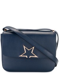Женская темно-синяя кожаная сумка от Golden Goose Deluxe Brand