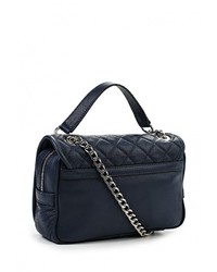 Женская темно-синяя кожаная сумка от Jacky&amp;Celine