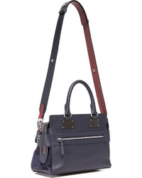 Женская темно-синяя кожаная сумка от Rag & Bone