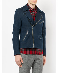 Мужская темно-синяя косуха от GUILD PRIME