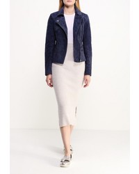 Женская темно-синяя косуха от Only