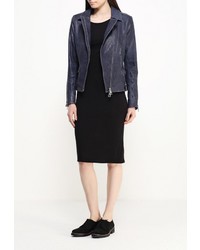 Женская темно-синяя косуха от Steven-K