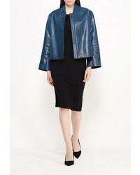 Женская темно-синяя косуха от Steven-K