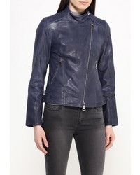 Женская темно-синяя косуха от Steven-K