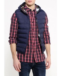 Мужская темно-синяя куртка без рукавов от JDL Star