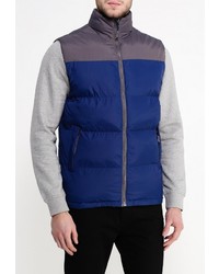 Мужская темно-синяя куртка без рукавов от Modis