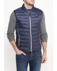 Мужская темно-синяя куртка без рукавов от Tom Tailor