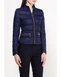 Женская темно-синяя куртка-пуховик от Adrixx