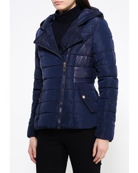 Женская темно-синяя куртка-пуховик от Adrixx